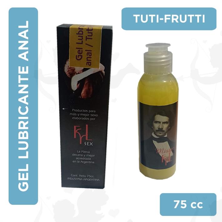 Gel anal aroma tutti frutti 75cc